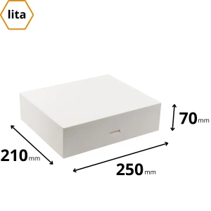 Karton na ciasteczka 25x21x7 cm - 1260 sztuk