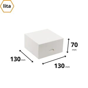 Karton na ciasteczka 13x13x7 cm - 2640 sztuk