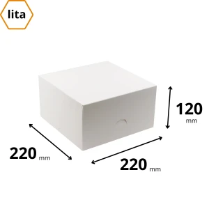 Karton na ciasteczka 22x22x12 cm - 540 sztuk