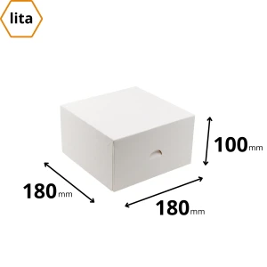 Karton na ciasteczka 18x18x10 cm - 4320 sztuk