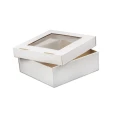 Opakowanie na wypieki pączki i muffiny z oknem 30x30x10 cm