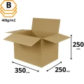 opakowanie klapowe do magazynowania 350x250x250 mm fala B 400g 3-warstwowy.webp