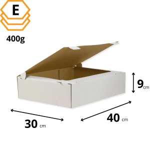 Tacka na ciasto 40x30x9 cm - 10 sztuk