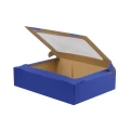 Pudełko na wypieki 40x30x9 cm, z przezroczystym oknem, dla cukierni i dla gastronomii.webp.webp