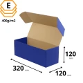 Niebieski karton na prezent 32x12x12 cm, idealne opakowanie na wyjątkowy upominek dla rodziny.webp