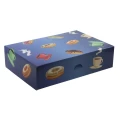Kartonik, pudełko na pączki i ciasteczka, ekologiczne tektura lita 31x22x8 - do kontaktu z żywnością.webp