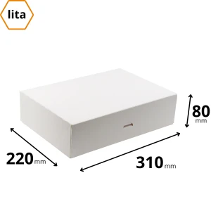 Karton na ciasteczka 31x22x8 cm - 2880 sztuk