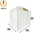 Biały karton do pakowania tortów 300x300x350mm
