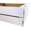 Tacki kapak 60x40x10 cm na ciasta i pączki biała