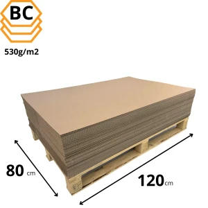 Przekładka tekturowa 5-warstwowa 1200x800 mm - 45 szt.