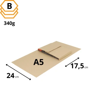 Karton na książki A5 owijka Multimail - 900 sztuk